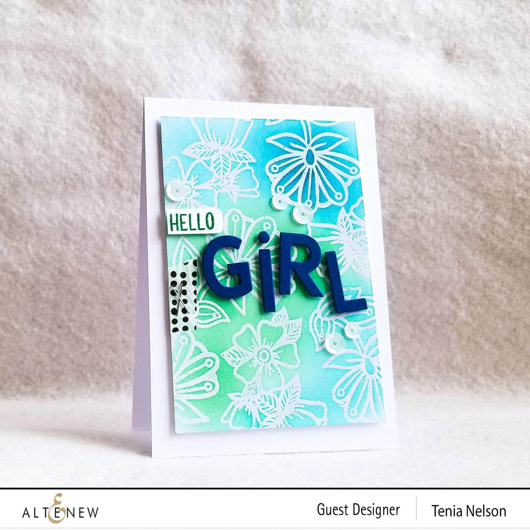 Part A-Glitz Art Craft Co.,LTD Dies Whimsical Flower Arrangement Die