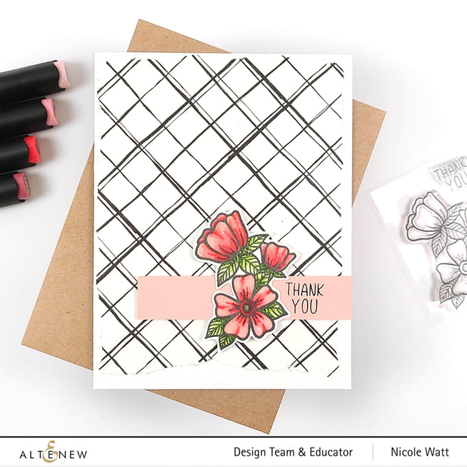 Part A-Glitz Art Craft Co.,LTD Dies Whimsical Flower Arrangement Die