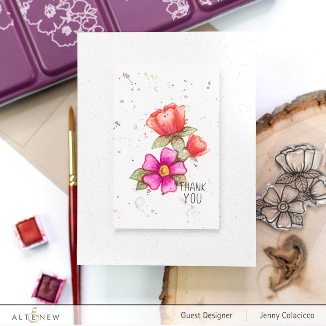 Part A-Glitz Art Craft Co.,LTD Dies Whimsical Flower Arrangement Die