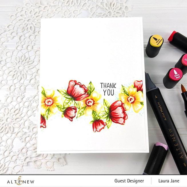 Part A-Glitz Art Craft Co.,LTD Dies Whimsical Flower Arrangement Die