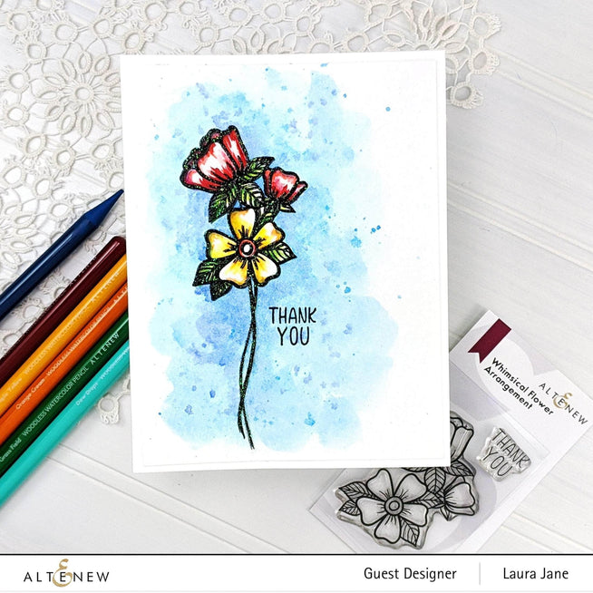 Part A-Glitz Art Craft Co.,LTD Dies Whimsical Flower Arrangement Die