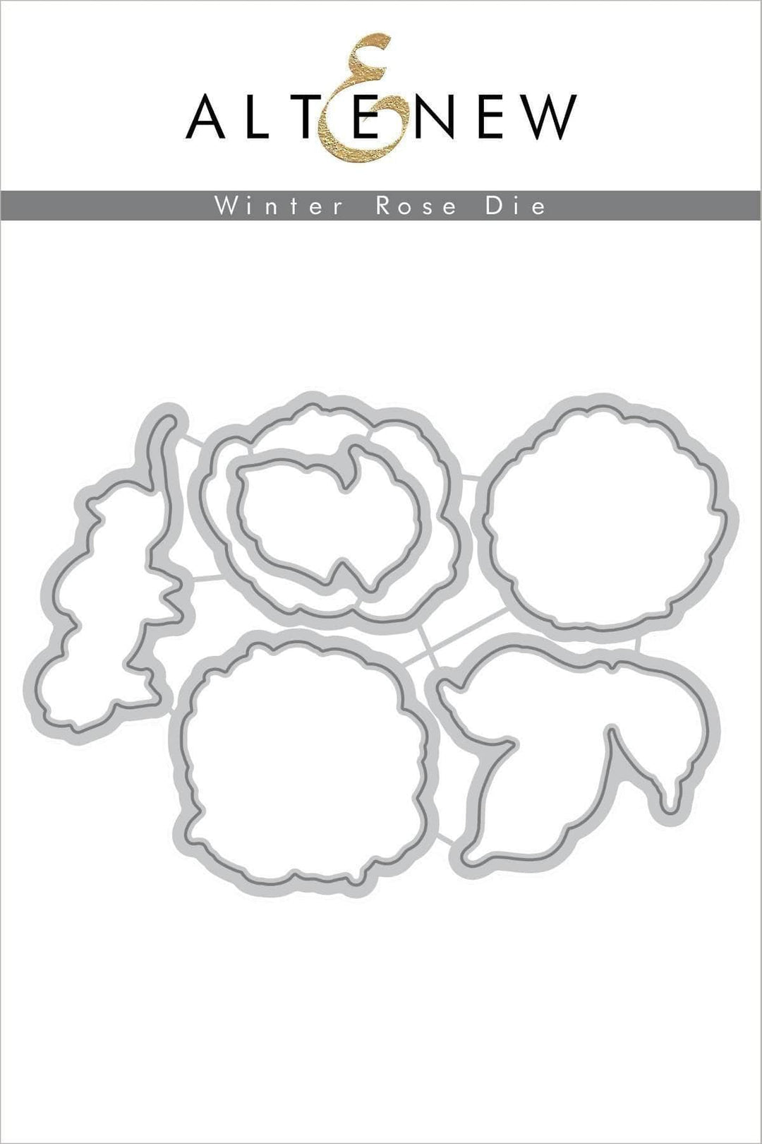 Part A-Glitz Art Craft Co.,LTD Dies Winter Rose Die Set
