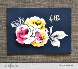 Part A-Glitz Art Craft Co.,LTD Dies Winter Rose Die Set