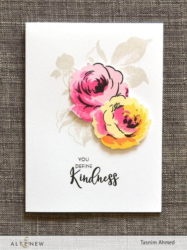 Part A-Glitz Art Craft Co.,LTD Dies Winter Rose Die Set