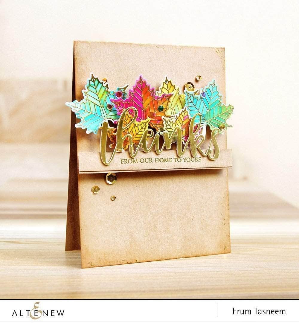 Part A-Glitz Art Craft Co.,LTD Dies With Gratitude Die Set