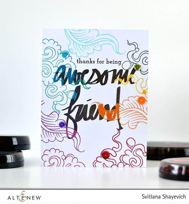 Part A-Glitz Art Craft Co.,LTD Dies You Are... Die Set