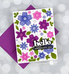 Part A-Glitz Art Craft Co.,LTD Dies Zero-Waste 3D Floral Cover Die