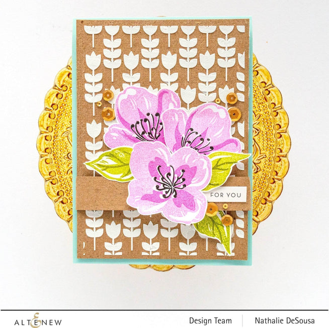 Part A-Glitz Art Craft Co.,LTD Dies Zig Zag Floral Die Set