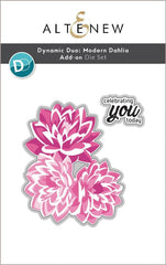 Dynamic Duo: Modern Dahlia & Add-on Die Bundle