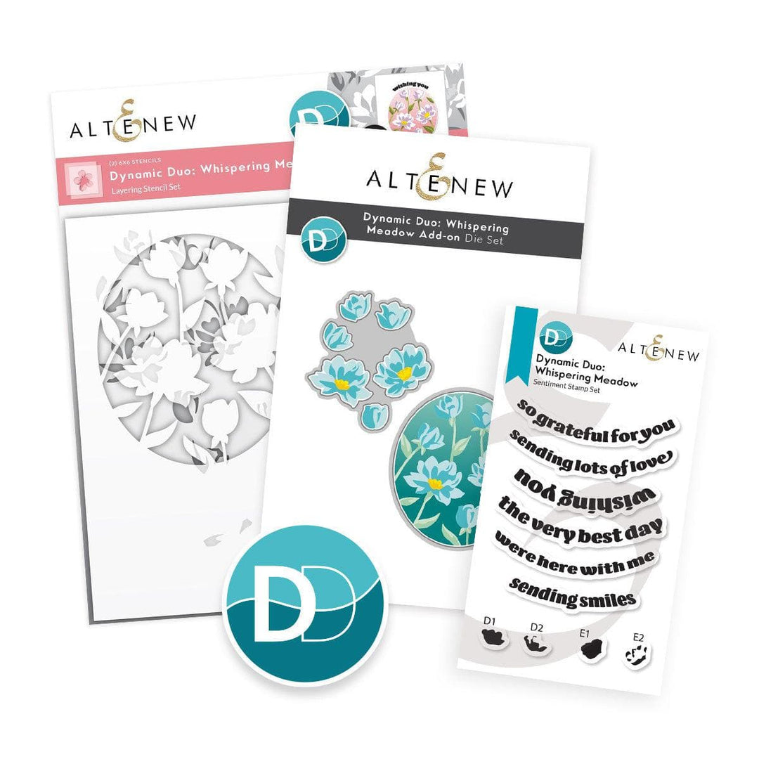 Dynamic Duo: Whispering Meadow & Add-on Die Bundle
