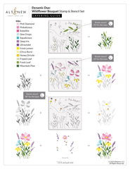 Altenew Dynamic Duo Bundle Dynamic Duo: Wildflower Bouquet & Add-on Die Bundle