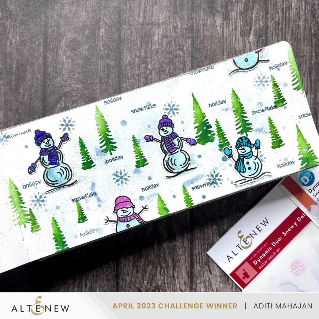 Altenew Dynamic Duo Dynamic Duo: Snowy Delight