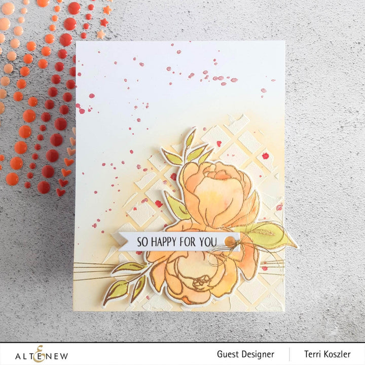 Altenew Embellishment Bundle Serenity Enamel Dot Release Bundle