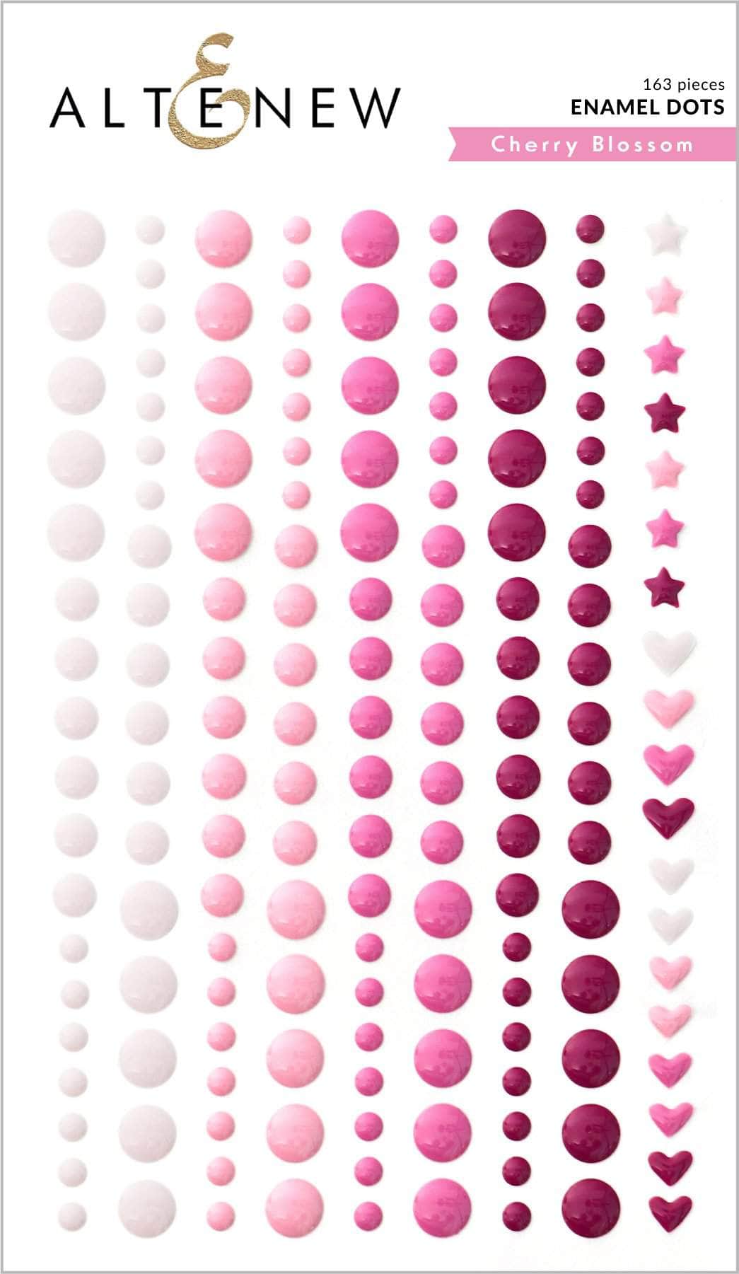 Chinesecrafts Embellishments Cherry Blossom Enamel Dots