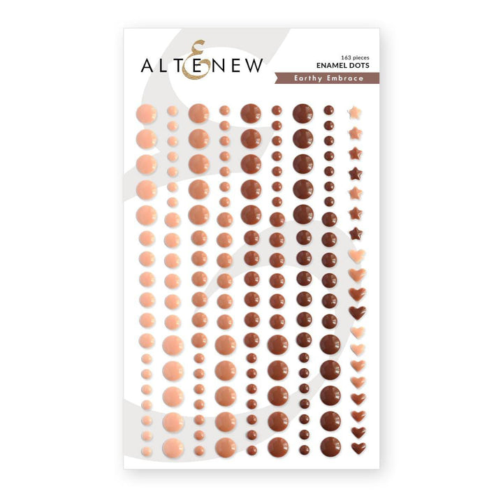 Earthy Embrace Enamel Dots