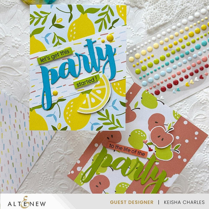 Chinesecrafts Embellishments Fruity Colors Enamel Dots