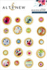 Altenew Embellishments Live Your Dream Wood Epoxy Buttons