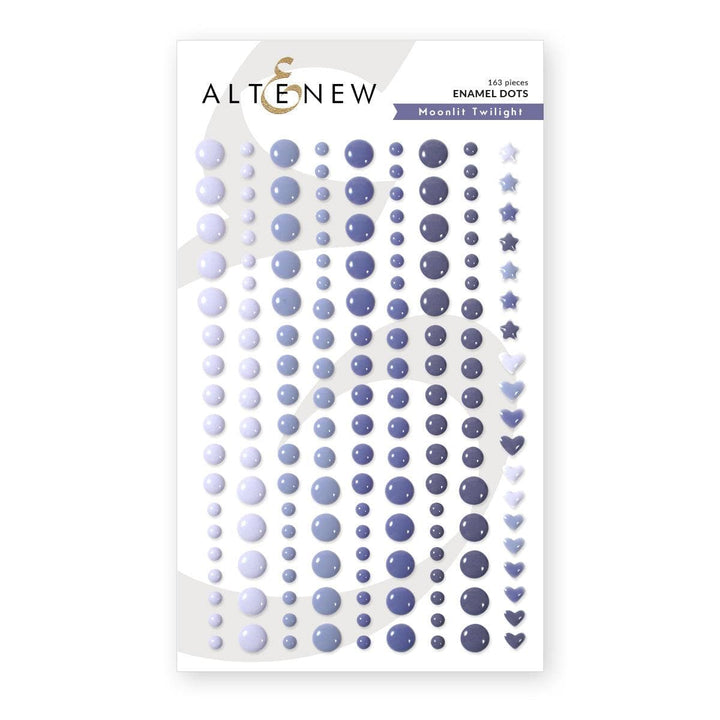 Moonlit Twilight Enamel Dots