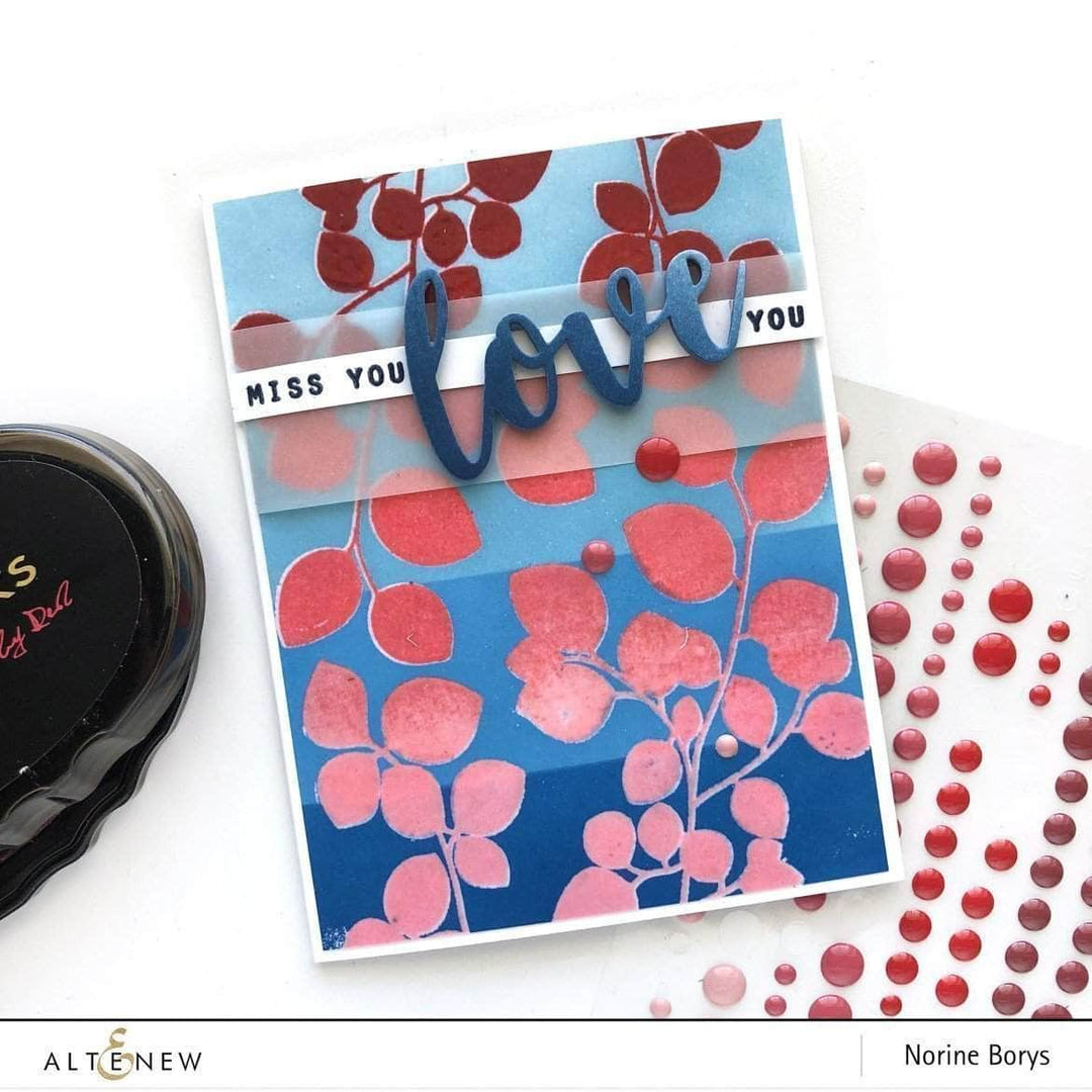 Chinesecrafts Embellishments Red Cosmos Enamel Dots