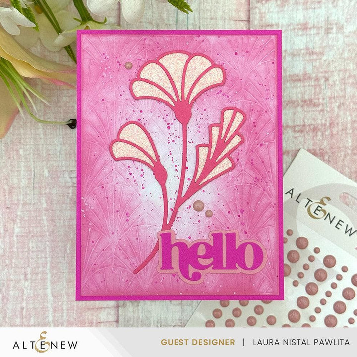 Sandy Blush Enamel Dots