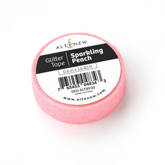 Sparkling Peach Glitter Tape