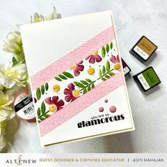 Sparkling Peach Glitter Tape