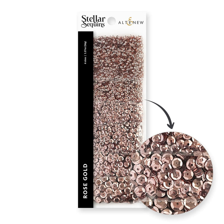 Stellar Sequins - Rose Gold