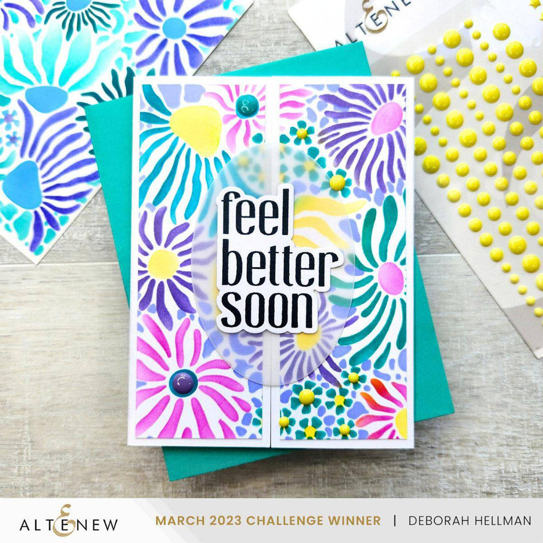 Zesty Lemon-Lime Promo Enamel Dots