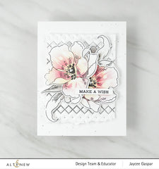 Part A-Glitz Art Craft Co.,LTD Embossing Folder Angled Mosaic 3D Embossing Folder