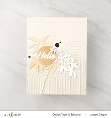 Part A-Glitz Art Craft Co.,LTD Embossing Folder Arches 3D Embossing Folder