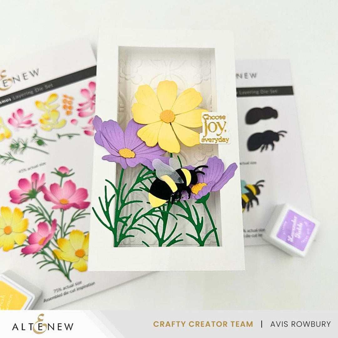 Botanical Rails 3D Embossing Folder