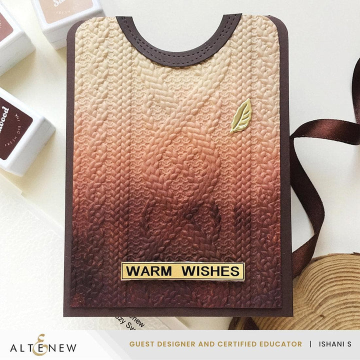 Cozy Sweater 3D Embossing Folder
