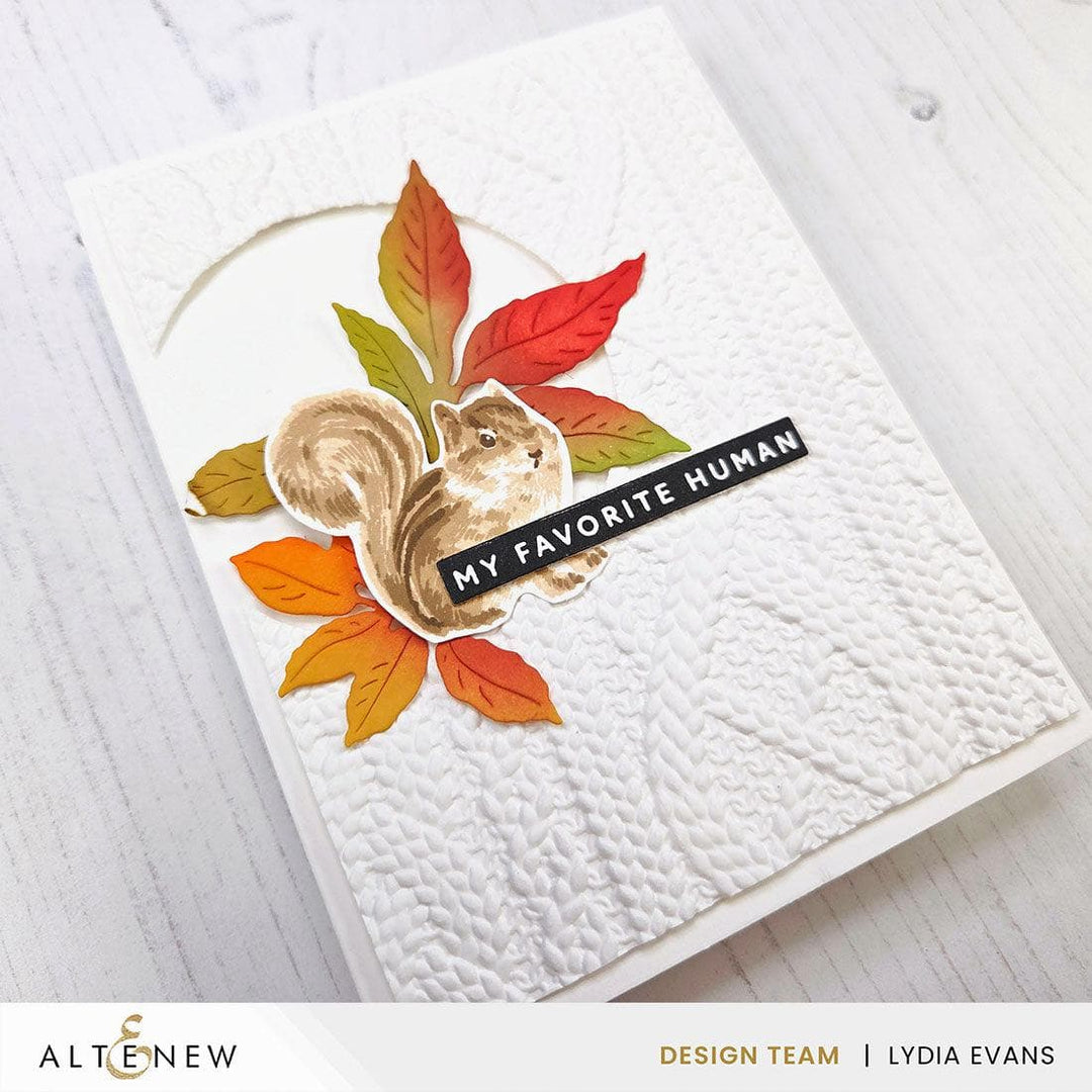 Cozy Sweater 3D Embossing Folder