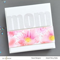 Part A-Glitz Art Craft Co.,LTD Embossing Folder Daisy Bed 3D Embossing Folder