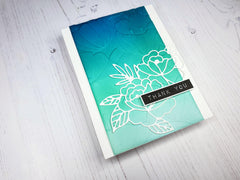 Part A-Glitz Art Craft Co.,LTD Embossing Folder Flowers & Leaves 3D Embossing Folder