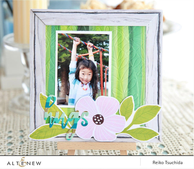 Part A-Glitz Art Craft Co.,LTD Embossing Folder Jungle Leaves 3D Embossing Folder