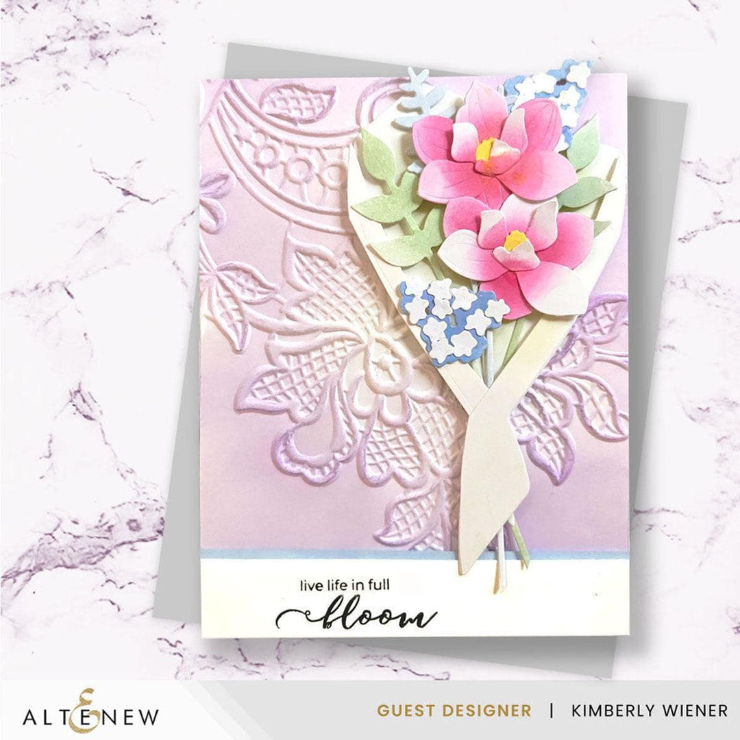 Lace 3D Embossing Folder