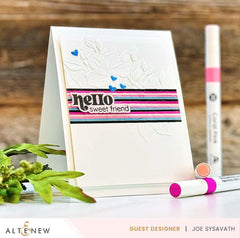 Sweet Jasmine Embossing Folder
