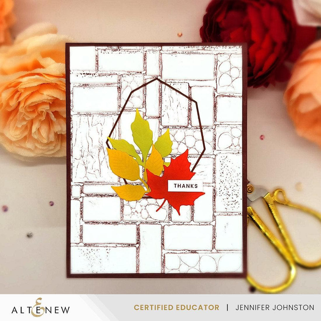 Textured Tiles 3D Embossing Folder