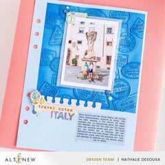 Wanderlust 3D Embossing Folder