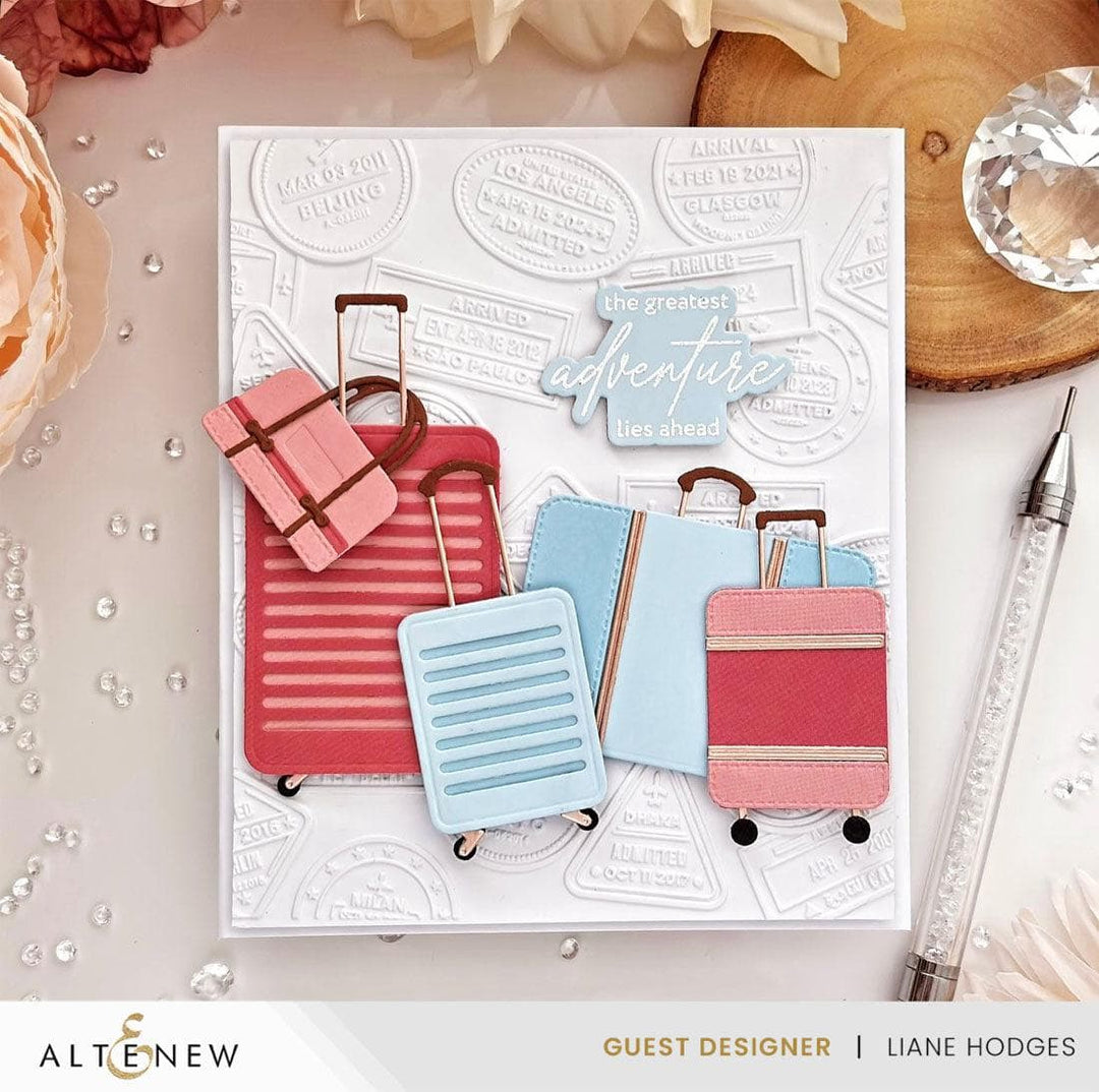 Wanderlust 3D Embossing Folder