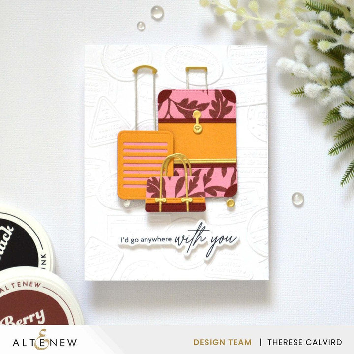 Wanderlust 3D Embossing Folder