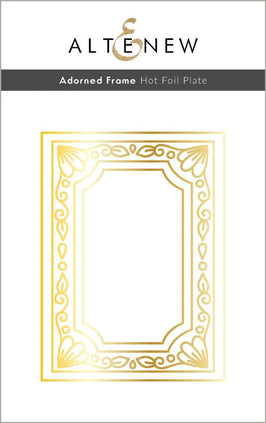 Part A-Glitz Art Craft Co.,LTD Hot Foil Plate Adorned Frame Hot Foil Plate