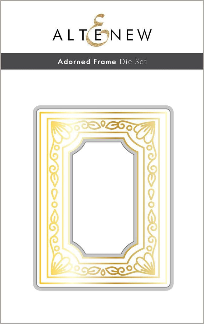 Altenew Hot Foil Plate & Die Bundle Adorned Frame Complete Bundle