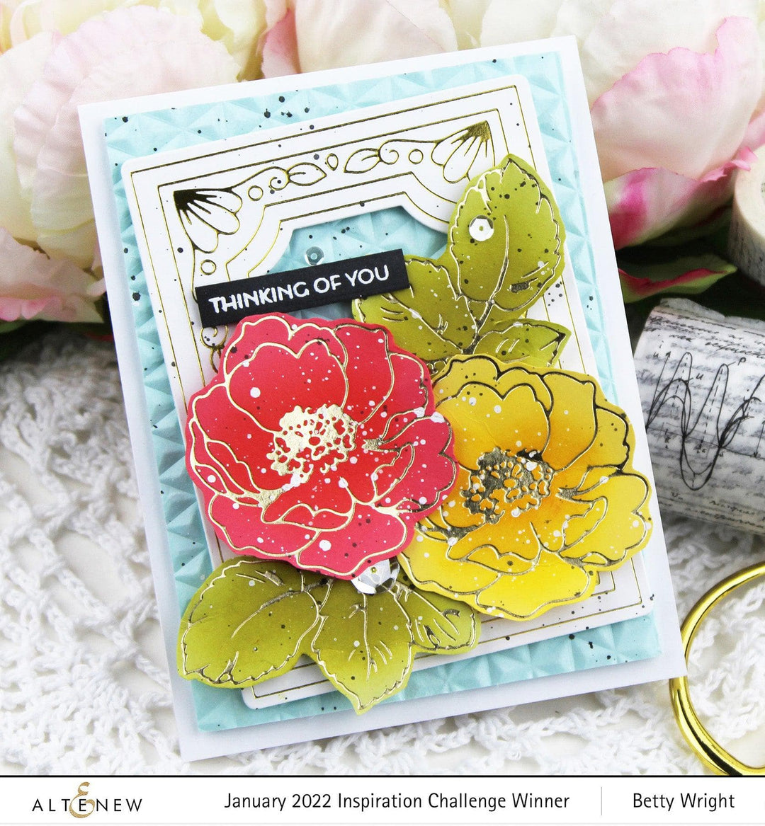 Altenew Hot Foil Plate & Die Bundle Adorned Frame Complete Bundle