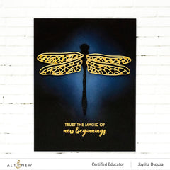 Altenew Stamp & Die Bundle Delicate Dragonflies