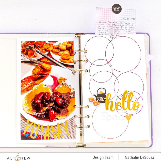 Altenew Hot Foil Plate & Die Bundle Fine Rings: Circles Hot Foil Plate & Die Bundle