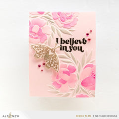 Altenew Hot Foil Plate & Die Bundle Floral Moths