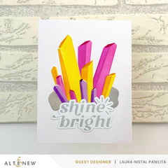 Altenew Hot Foil Plate & Die Bundle Sunshine Greeting