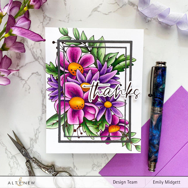 Altenew Hot Foil Plate & Die Bundle Sweet Sentiments Hot Foil Plate & Die Bundle